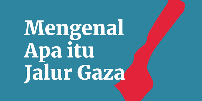 INFOGRAFIK: Mengenal Jalur Gaza, Wilayah Palestina Yang Dikendalikan Hamas