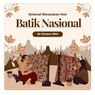 Peringatan Hari Batik Nasional, Begini Sejarah Batik di Indonesia