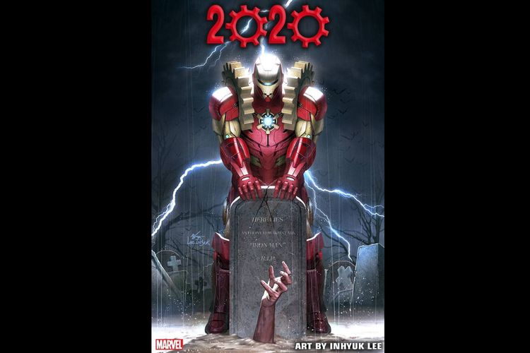 Poster teaser Iron Man 2020.