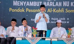 Silaturahmi ke Ponpes Al Kahfi Kebumen, Gibran Sampaikan Program Dana Abadi Pesantren