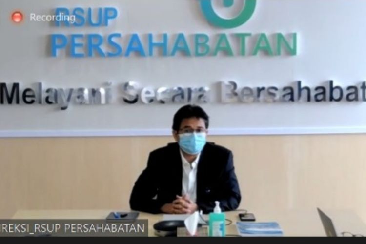 Direktur Utama RSUP Persahabatan Agus Dwi Susanto.