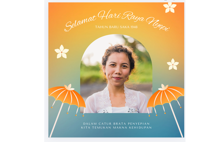 50 Link Twibbon Hari Raya Nyepi 2026 Gratis, Kirim Pesan Damai untuk Keluarga 