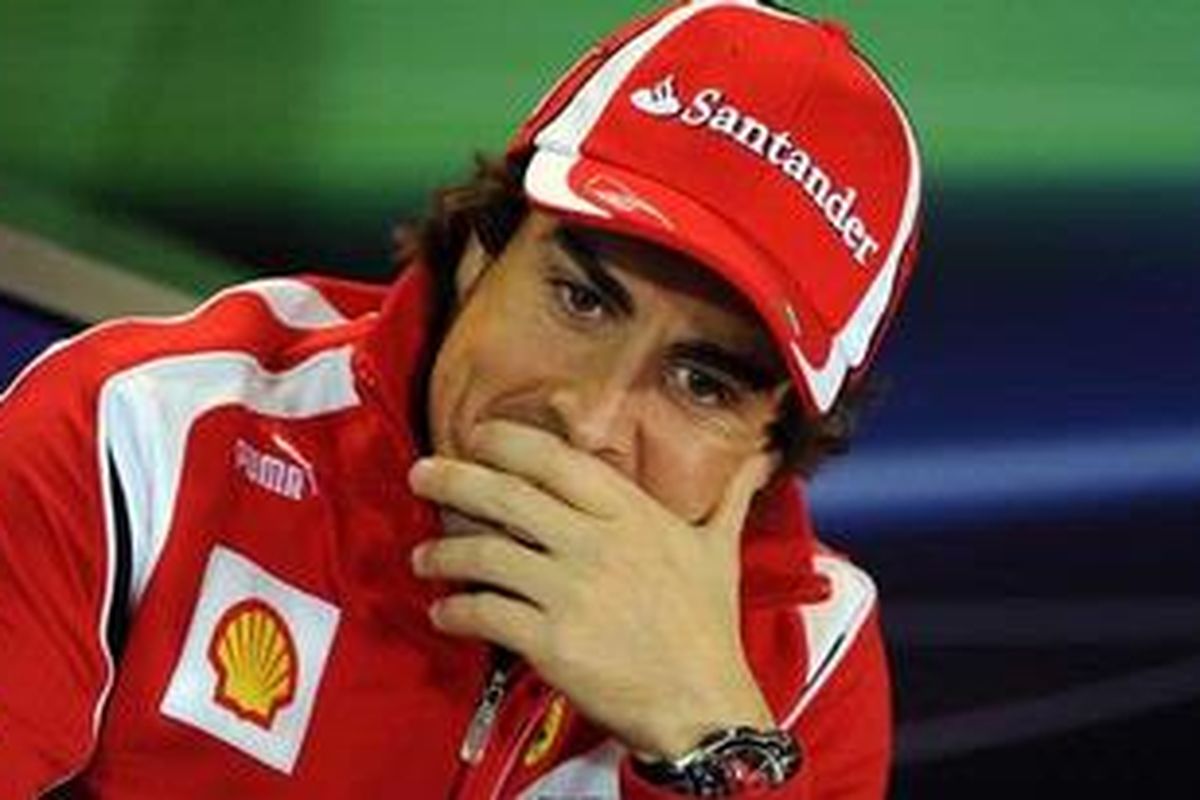 Pebalap Ferrari, Fernando Alonso.