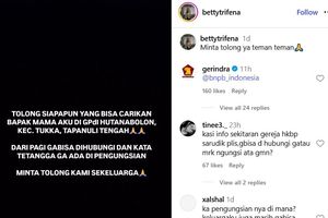 'Tolong, Siapa Pun Carikan Bapak dan Mamaku di Tapteng, Minta Tolong Kami Sekeluarga'