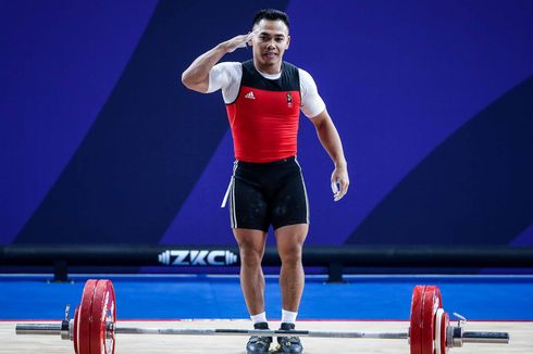 5 Atlet Angkat Besi Indonesia Lolos ke Olimpiade Tokyo 2020