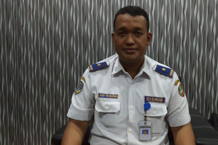 Kepala Bidang Lalu Lintas Dishub Surakarta Ari Wibowo di Solo, Jawa Tengah, Selasa (14/5/2019).