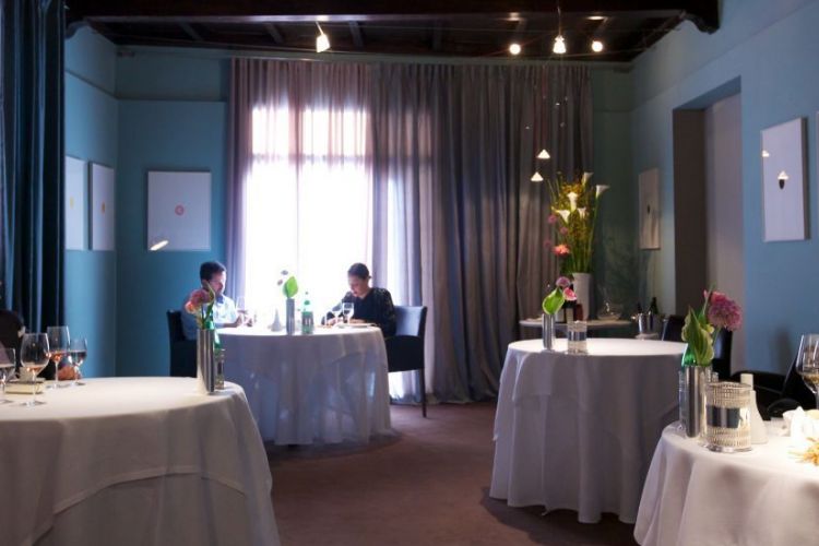 Restoran Osteria Francescana di Modena, Italia. 