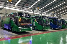 PO Pandawa 87 Rilis 6 Bus Baru Edisi Spesial 1 Dekade