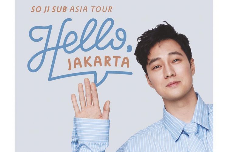 Poster acara fan meeting So Ji Sub di Jakarta pada 9 Maret 2019 mendatang.