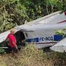 Pesawat AMA Rusak Parah Usai Mendarat Darurat di Keerom Papua, Pilot dan 6 Penumpang Selamat
