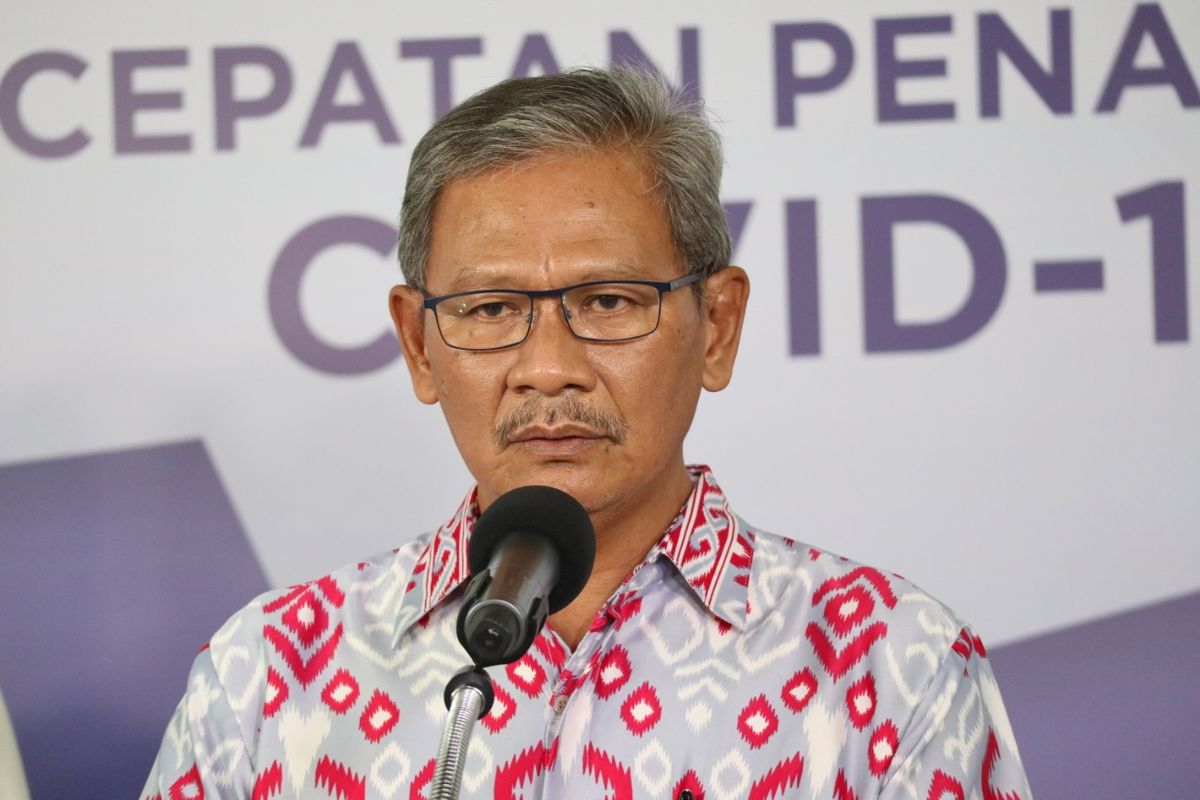 Juru Bicara Pemerintah untuk Covid-19 Achmad Yurianto memberikan keterangan pers, Sabtu (30/5/2020).