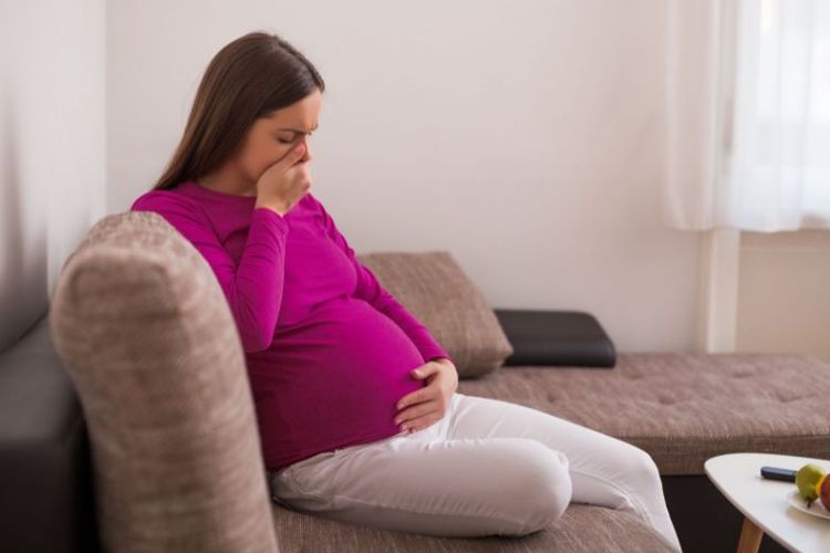 Ilustrasi mual selama kehamilan