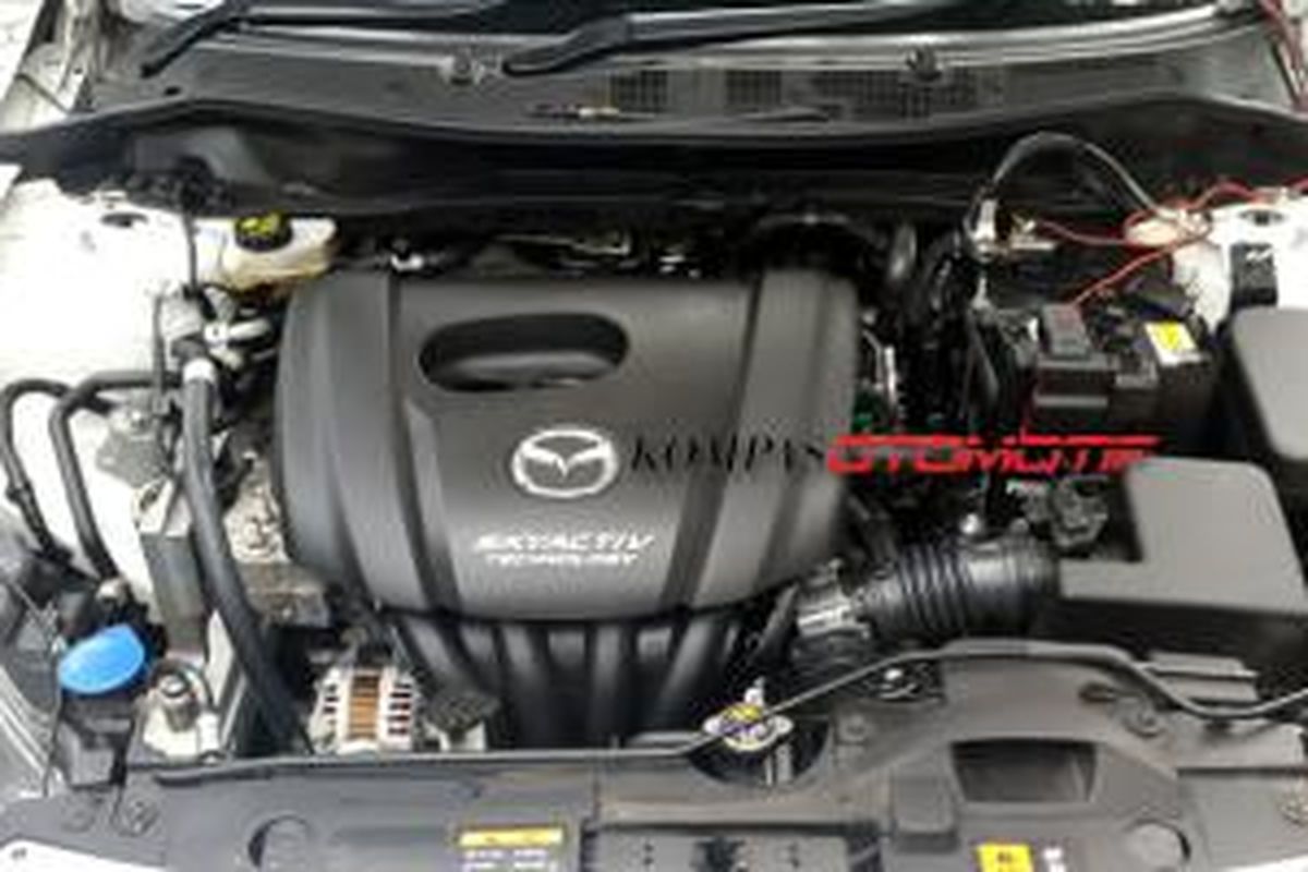 Mesin Skyactiv-G 1.5L milik Mazda2.