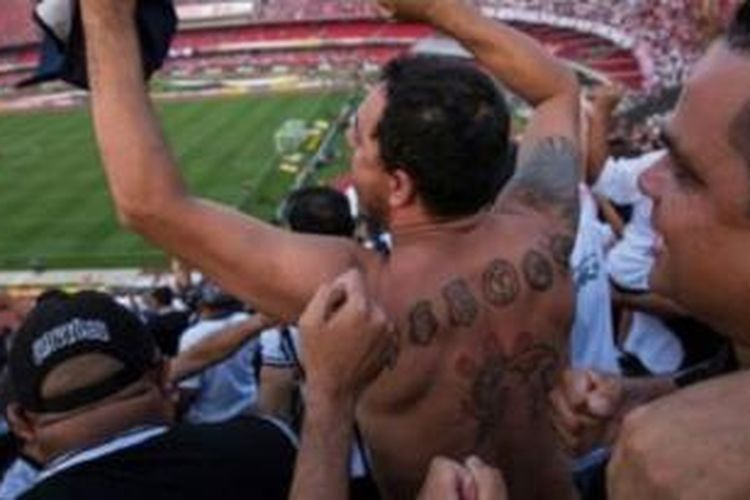 Corinthians adalah klub sepak bola Brasil yang memiliki penggemar paling banyak.