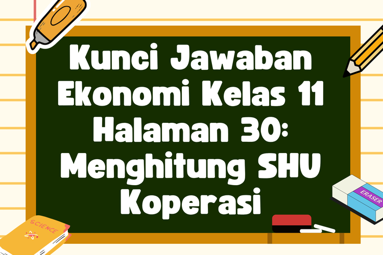 Kunci Jawaban Ekonomi Kelas 11 Halaman 30: Menghitung SHU Koperasi