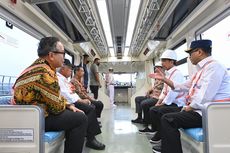 Dampingi Jokowi, Heru Budi Jajal LRT Jabodebek dari Depok ke TMII