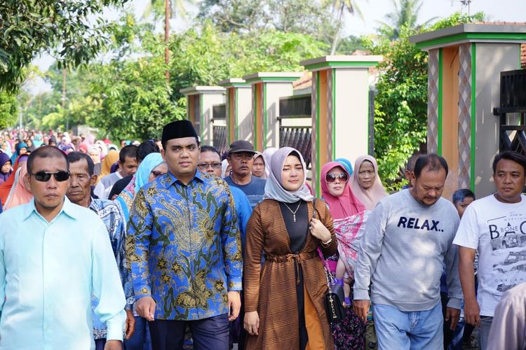 Candra Saputra dan istri Shinanta Previta Anggraeni