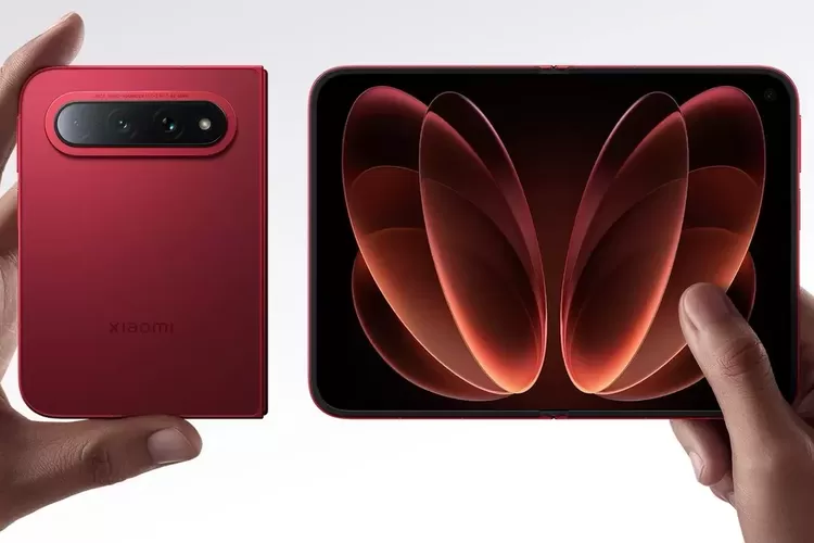 Xiaomi 18 Fold Resmi, HP Lipat Seukuran Paspor dengan Chip Xring O3