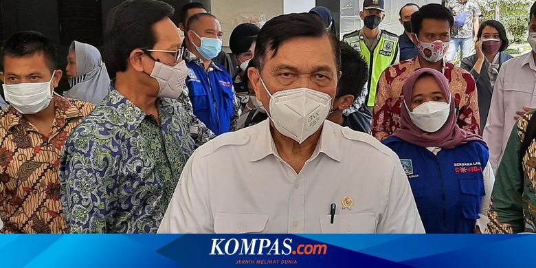Luhut: Kelemahan Kita Isoman di Rumah Terlalu Banyak - Vimarsana News