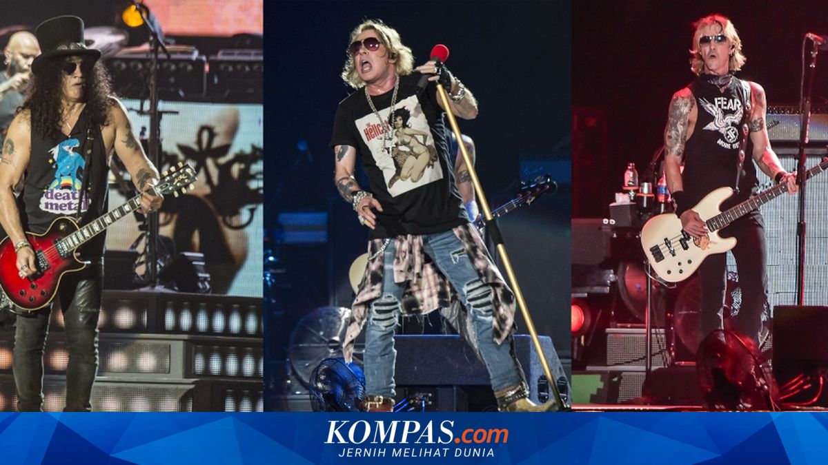Catat, Ini Jadwal Penjualan Tiket Konser Guns N' Roses di Jakarta