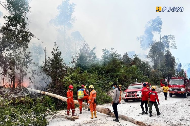Karhutla Lahap 5 Hektar Lahan di Berau, PU Turunkan 