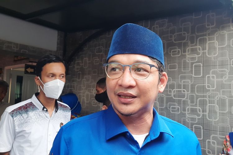 Pasha Ungu mengikuti rekonsilasi dan pendidikan politik PAN di Blora, Jawa Tengah, Sabtu (6/11/2021)