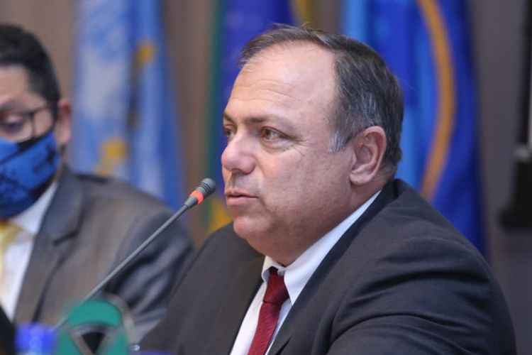 Menteri Kesehatan Brasil Eduardo Pazuello 