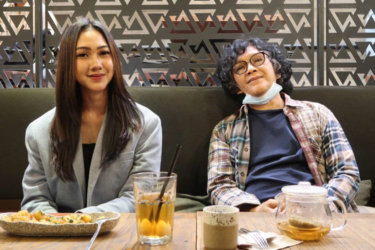 Penyanyi Yudis Dwiko dan Raissa Ramadha