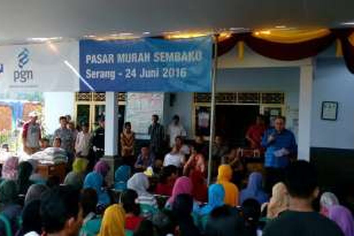 Pasar murah PGN, Jumat (24/6/2016)