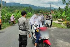 PTM di Kebumen, Banyak Siswa di Bawah Umur Kendarai Sepeda Motor Tak Pakai Helm dan Masker