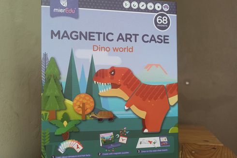 Masuk Dunia Dino dan Asah Kreativitas Anak dengan Mainan Magnetic Ini