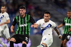 Hasil Sassuolo Vs Inter: Emil Audero Starter, Nerazzurri Kalah dari Tim Degradasi
