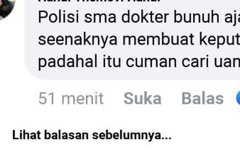 Ancam Bunuh Dokter dan Polisi di Kolom Komentar Facebook, Seorang Warganet Ditangkap