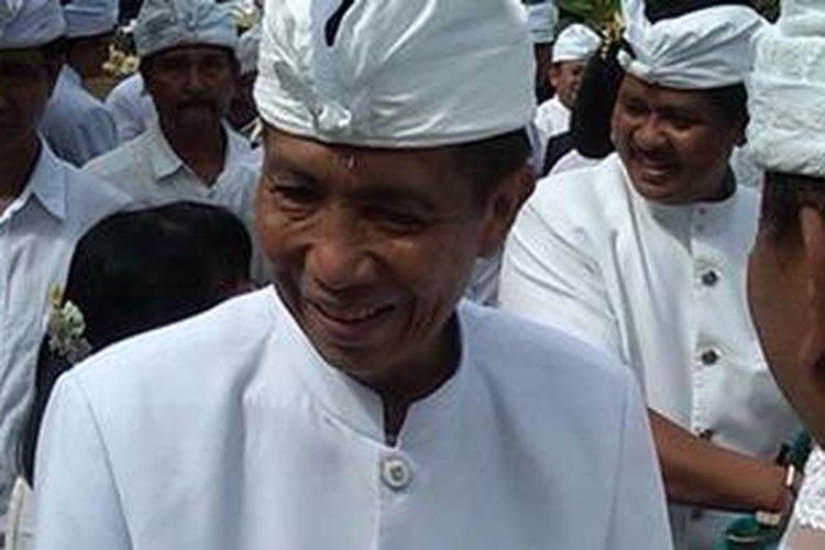 Gubernur Bali Made Mangku Pastika.