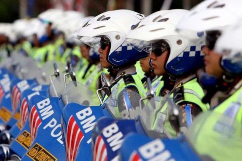 10.000 Polisi Amankan Natal dan Tahun Baru di Jakarta