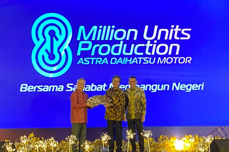 Capaian Daihatsu Indonesia produksi delapan juta kendaraan di pabrik Sunter, Jakarta Utara