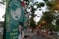 Gambar Wajah Muhaimin di Baliho PKB Dirobek