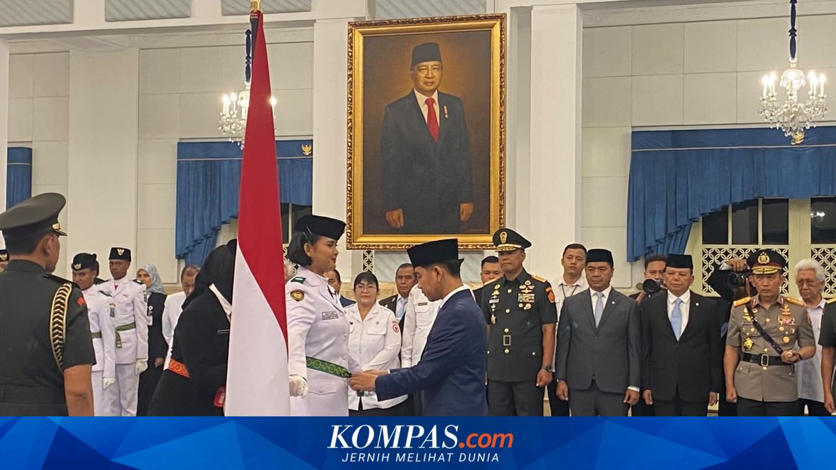 Gibran Inducts 76 National Flag Hoisting Troopers for 2026 at State Palace