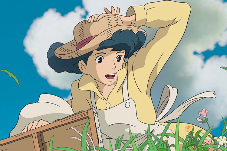 Film animasi The Wind Rises (2013).