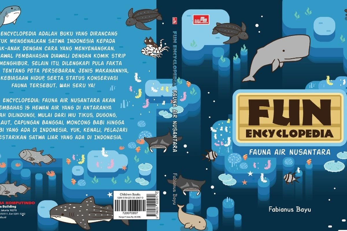 Fun Encyclopedia terbitan Elex Media Komputindo terbagi menjadi dua seri yaitu: Fauna Darat Nusantara dan Fauna Air Nusantara yang diisi dengan komik strip dan informasi terkait satwa-satwa yang ada di Indonesia.