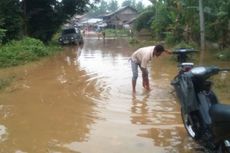 Sungai Arakundo Meluap, Dua Desa Terendam Banjir