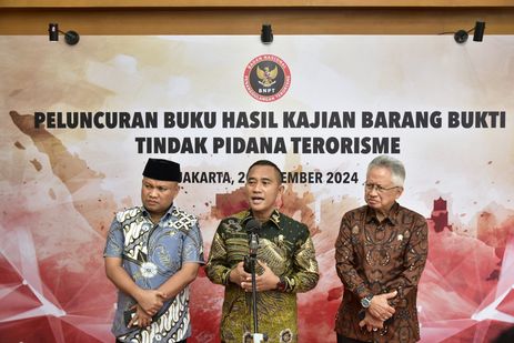 Upaya Bangun Kesiapsiagaan Nasional, BNPT Luncurkan Buku Seri 