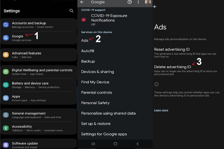 Cara menonaktifkan iklan Google yang dipersonalisasi di ponsel Android