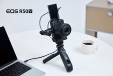 Menilik Kamera Vertical Video Terbaik Indonesia, Vertical Tripod Mount Built-in Canon EOS R50 V 