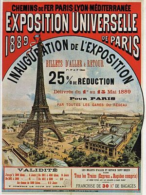Poster Exposition Universelle