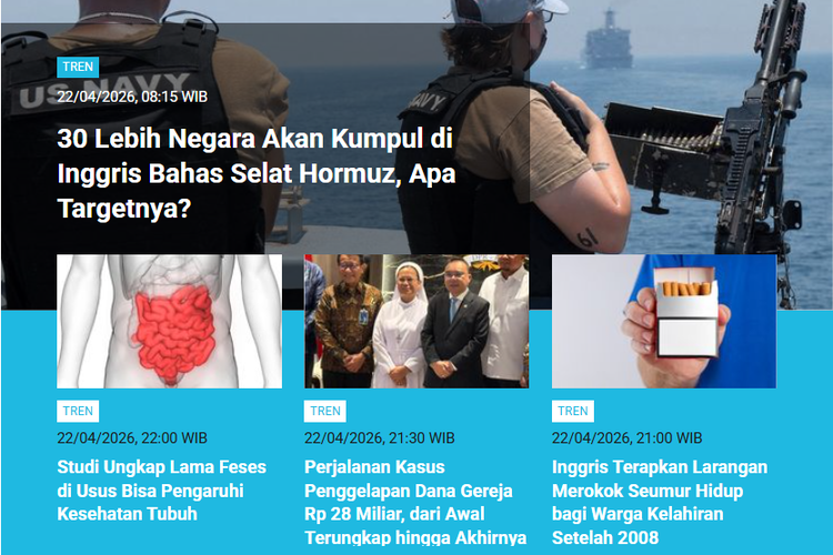 [POPULER TREN] 30 Negara Bahas Hormuz | Motif Trump Perpanjang Gencatan Senjata 