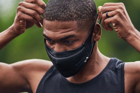 Masker Wajah Buatan Under Armour, Khusus untuk Olahraga