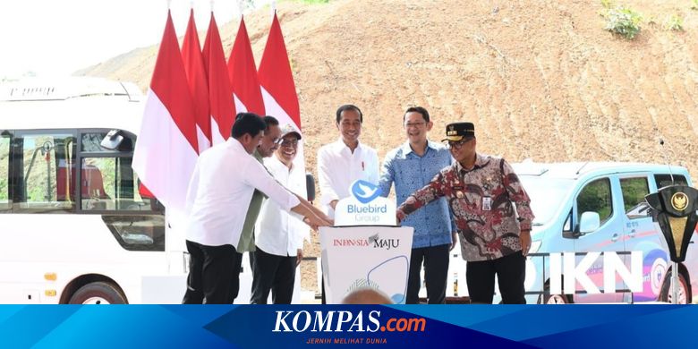 Jokowi Luncurkan Transportasi Ramah Lingkungan di IKN