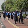 Buruh Mulai Meninggalkan Gedung DPR Usai Demo Tolak Perpanjangan Masa Jabatan Presiden