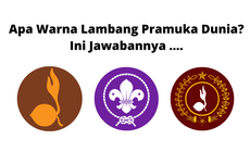 Apa Warna Lambang Pramuka Dunia? Ini Jawabannya ....